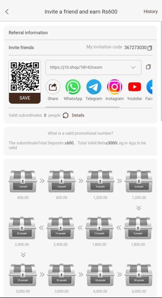 Invite a Friend and Earn Rs600